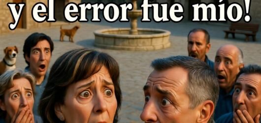 Una mujer española reconoce un error por error